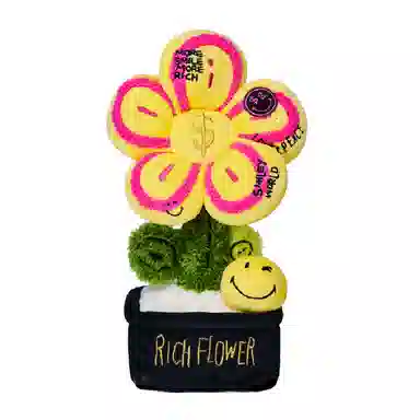 RICH FLOWER x SMILEY 30cm