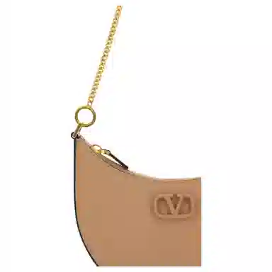 Valentino Vlogo Signature Hobo Bag Cinnamon Pink