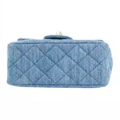CHANEL 22C Denim Shoulder Bag