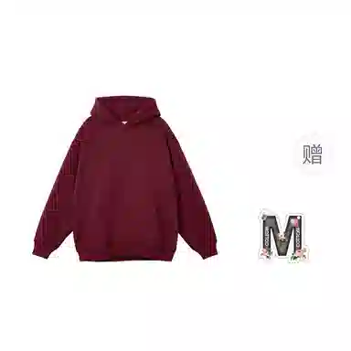棉购 连帽美式宽松复古重磅卫衣 男女同款