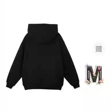 棉购 连帽秋冬季加绒加厚舒适百搭潮流印花美式学生上衣服卫衣 男女同款