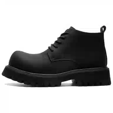 驰狼 马丁鞋 舒适内增高短筒 男女同款