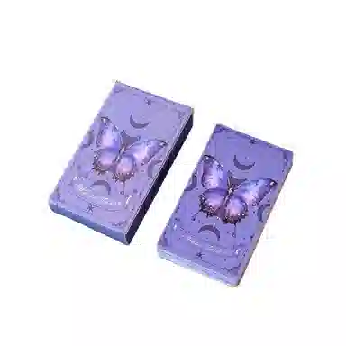一点潮玩 紫蝴蝶塔罗牌 桌游