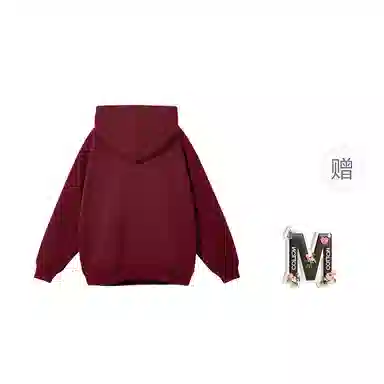 棉购 加绒慵懒风加厚长袖上衣外套卡通可爱宽松休闲卫衣 女款