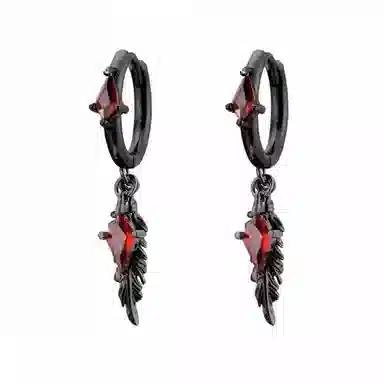 色菲尔 时尚日常百搭 简约轻奢潮流高级感 合金 耳环 男女同款情侣款