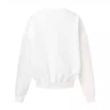 MARDI MERCREDI SS25 SWEATSHIRT TRIPLE FLOWER_WHITE PINK