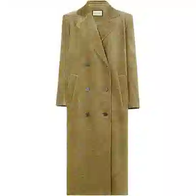 美洋 垫肩双排扣宽松西装 女款