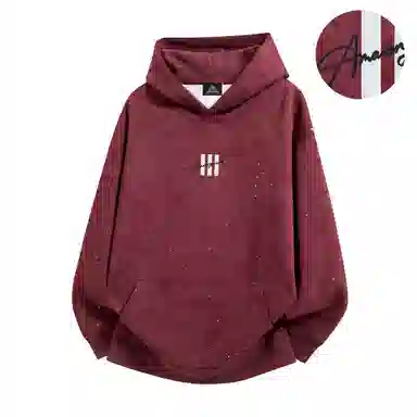 masongarments Oversized Sequin Hoodie