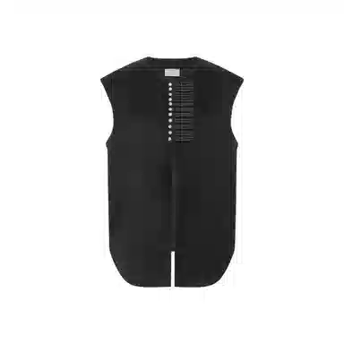 美洋 醋酸混纺菱格肌理圆领马甲 女款