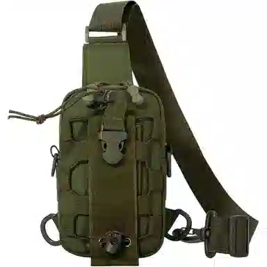 尊梵 迷彩徒步运动潮牌手机小斜挎包 尼龙 单肩胸包 男女同款情侣款 多色