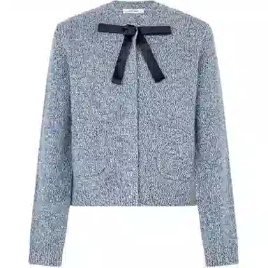 美洋 开衫绵羊毛花纱针织衫 女款