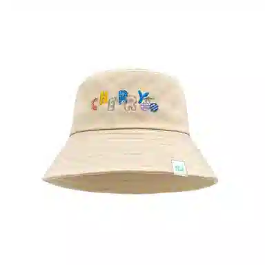 心水好物 甜妹多彩字母刺绣春夏季韩版显脸小盆帽大头围露营遮阳防晒帽 棉 渔夫帽 女款