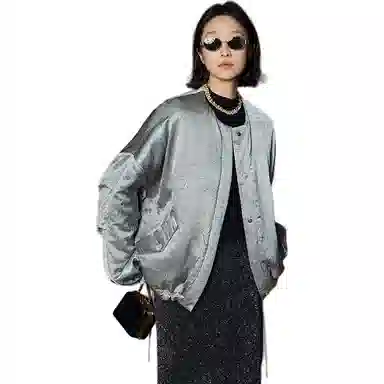 美洋 两面穿绗棉保暖棉服 女款