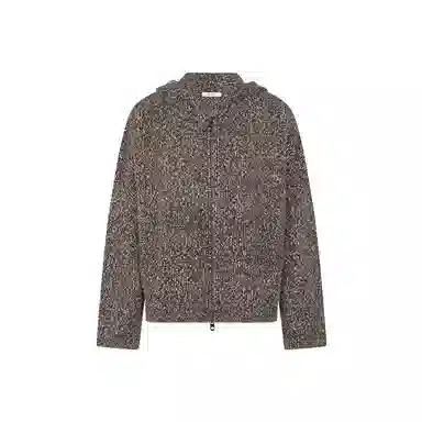 美洋 开衫花纱羊毛混纺针织衫 女款