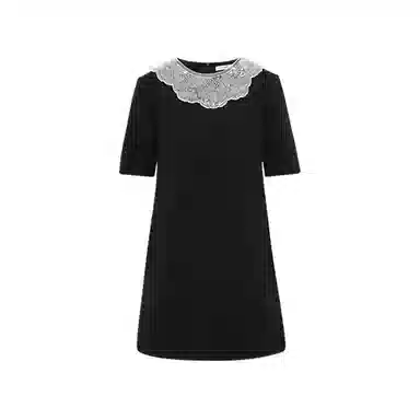 美洋 莫代尔桑蚕丝中袖短袖连衣裙 女款