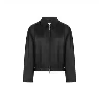 美洋 绵羊皮酷帅机车皮衣 女款