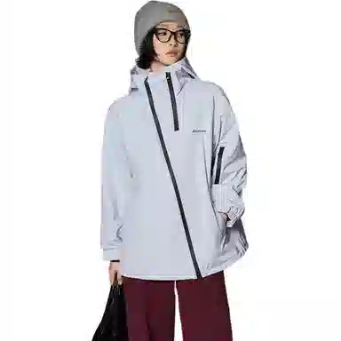 美洋 保暖宽松连帽夹克 女款