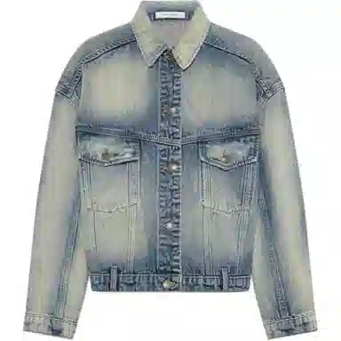 美洋 怀旧滤镜做旧洗水牛仔外套 女款