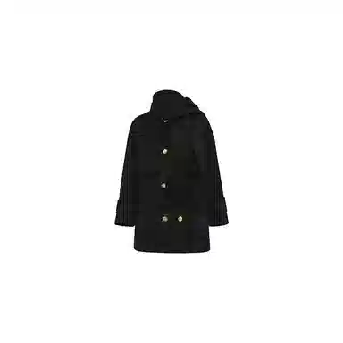 美洋 双面呢围巾冬季大衣 女款