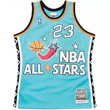 Mitchell & Ness NBA 1996 All-Star Jersey Mint Blue