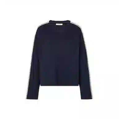 美洋 全棉撞色圆领毛衣 女款