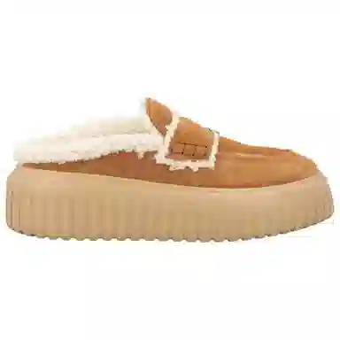 Hogan Slip-On Loafers Beige