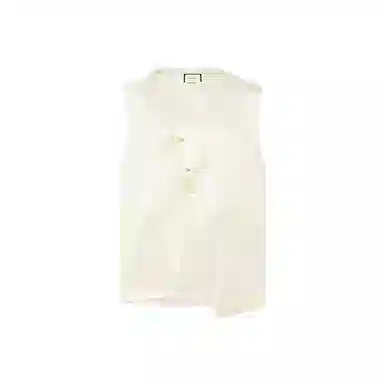 美洋 醋酸缎新中式不规则马甲 女款