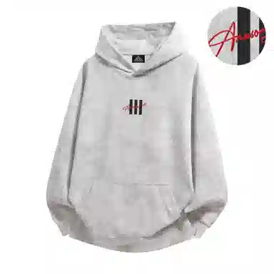 masongarments Oversized Sequin Hoodie