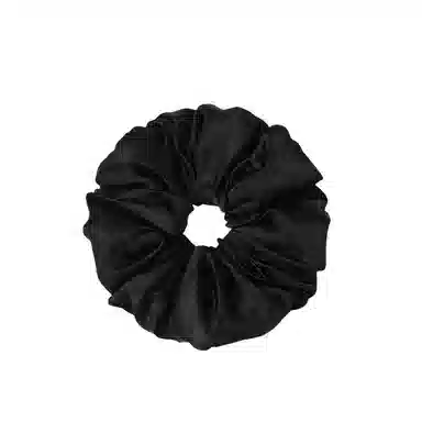 丹琴 丝绸枕头睡觉 缎面自然卷发神器大肠丸子头盘扎头发饰 布艺 发圈 女款