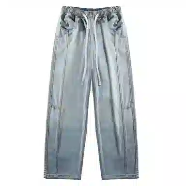 BRNR Vintage Washed Straight Jeans