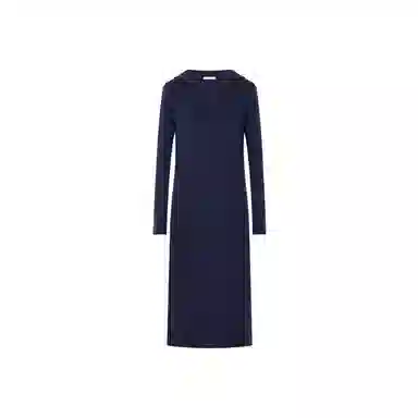 美洋 显瘦连帽针织长袖连衣裙 女款