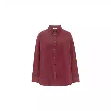 美洋 棉感灯芯绒文艺复古衬衫 女款