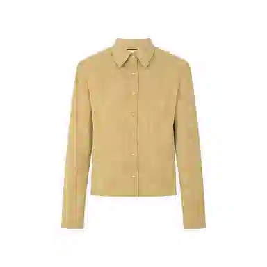 美洋 雾面肌理翻领收腰夹克 女款