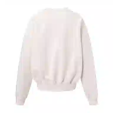 MARDI MERCREDI SS25 SWEATSHIRT TRIPLE FLOWER_OATMEAL BLACK