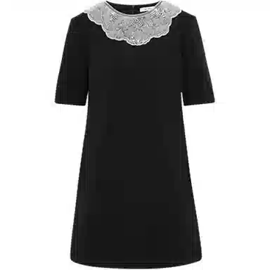 美洋 莫代尔桑蚕丝中袖短袖连衣裙 女款