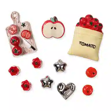 ZUOWEISHIJIA Crocs Charm Kitchen Series