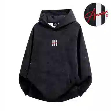 masongarments Oversized Sequin Hoodie