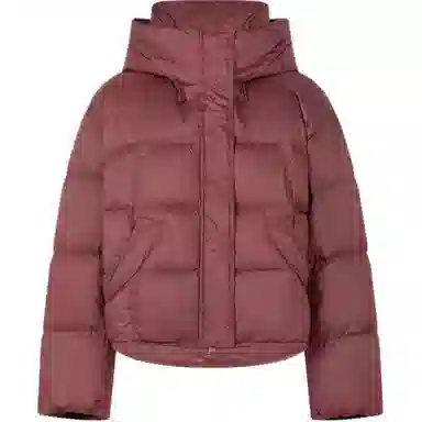 美洋 糖葫芦鹅绒短款面包羽绒服 女款