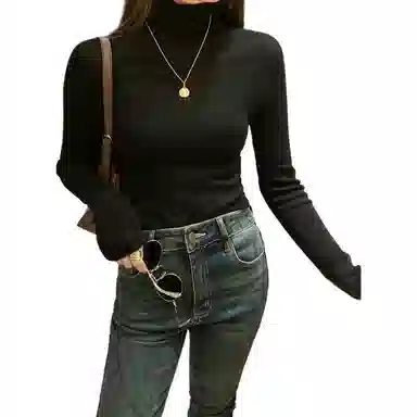 美洋 羊毛打底衫机洗针织衫 女款