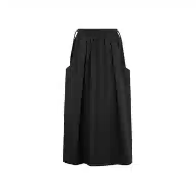 美洋 松紧腰宽松口袋休闲长裙 女款