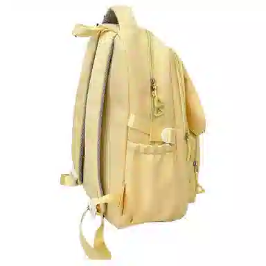 醇龙 韩版可爱甜美时尚出行背包 尼龙 双肩包 常规 男女同款情侣款 粉色/黑色/黄色/蓝色