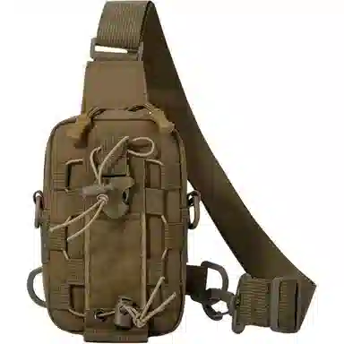 尊梵 迷彩徒步运动潮牌手机小斜挎包 尼龙 单肩胸包 男女同款情侣款 多色