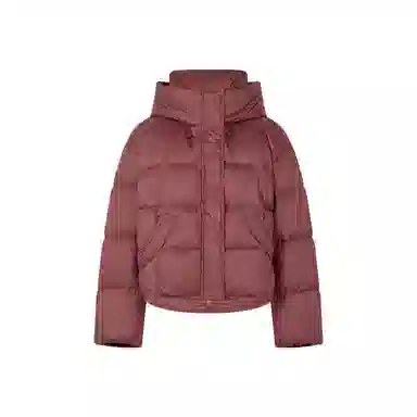 美洋 糖葫芦鹅绒短款面包羽绒服 女款