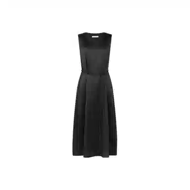 美洋 优雅静奢小黑裙无袖连衣裙 女款