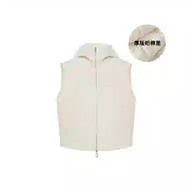 美洋 绗棉保暖连帽马甲 女款