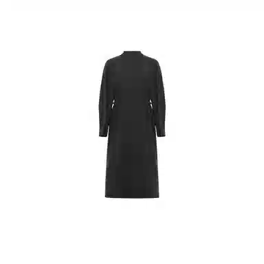 美洋 宽松长款立领长袖连衣裙 女款