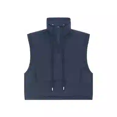 美洋 鹅绒雅丹风开叉马甲 女款