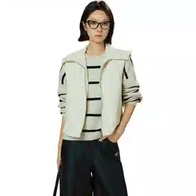 美洋 绗棉保暖连帽马甲 女款