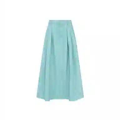 美洋 清新阔腿半身裙牛仔长裙 女款