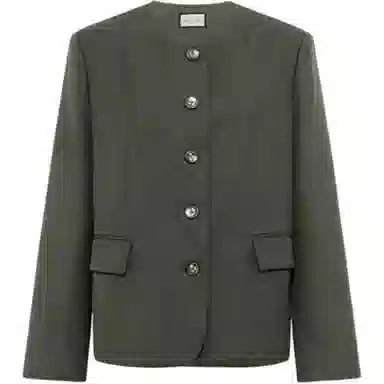 美洋 羊毛混纺短款外套西装 女款